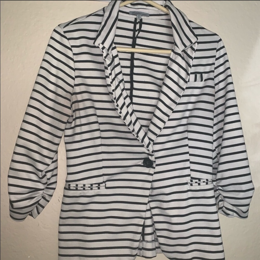 Striped Blazer